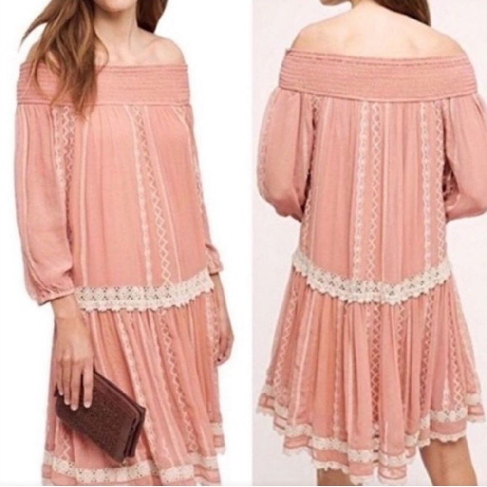 Anthropologie boho dress